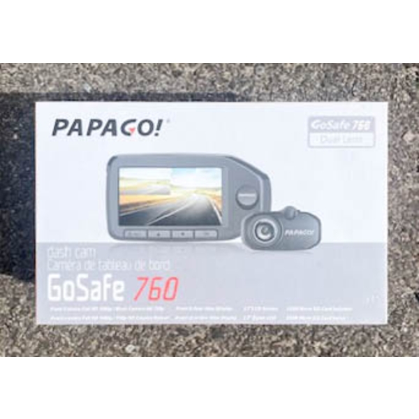 NEW PAPAGO GO SAFE 760 DASH CAM