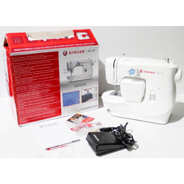 SINGER SM2100 SEWING MACHINE - 63 STICH APPL.