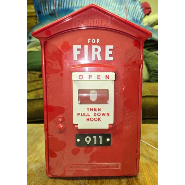 MOCK FIRE ALARM SWITCH BOX HOUSE PHONE