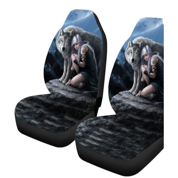 2 NEW NU TRENDZ FRONT CAR SEAT COVERS - PROTECTOR