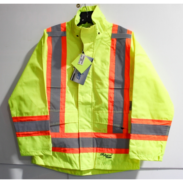 VIKING PRO. JOURNEYMAN 300D HIGH VISIBILITY SAFETY JACKET