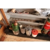 Image 2 : ESTATE TOOLS W/ METAL SHELF - NUTS - BOLTS 