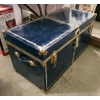 Image 1 : VINT. TRAVEL TRUNK WITH ORIGANIZER INSERT