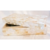 Image 1 : WINNERS MOTHER OF PEARL TRINKET BOX 10" X 5"