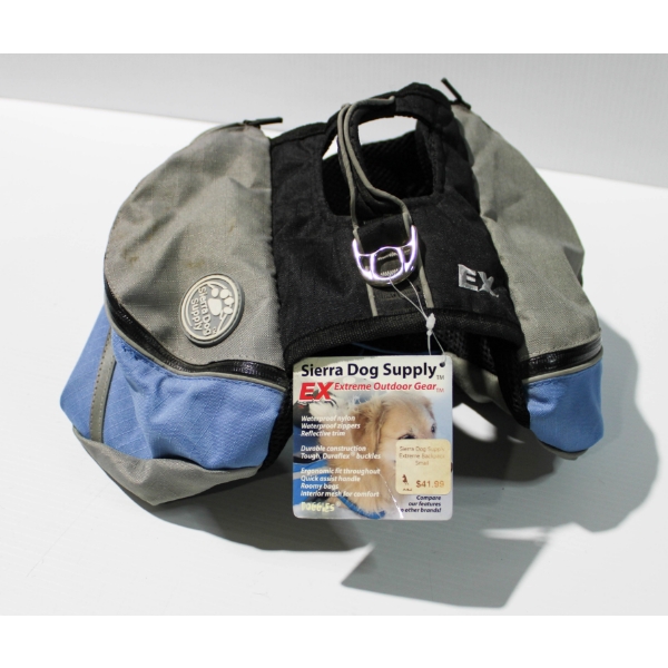 NEW EXTREME BACKPACK SIERRA DOG SUPPLY 