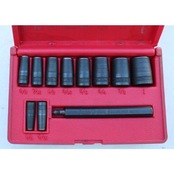11PC BLUE POINT SNAP-ON PGH8A GASKET PUNCH SET