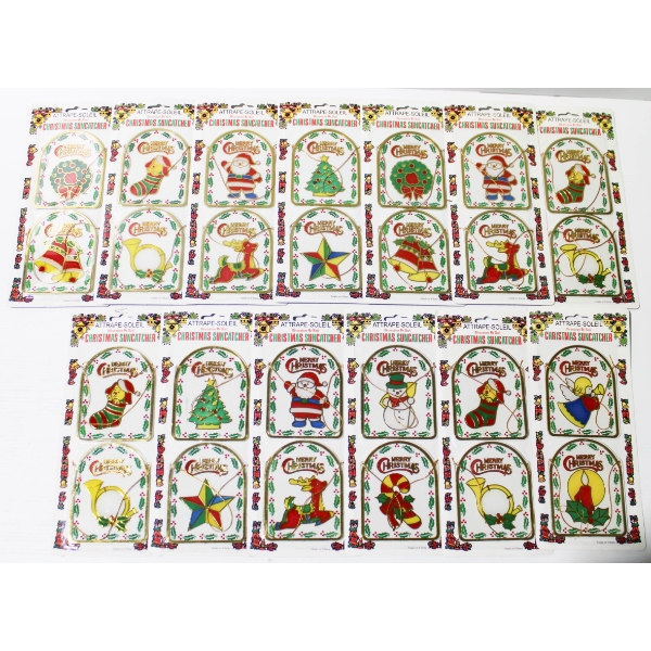 13 X 2 CHRISTMAS SUNCATCHERS