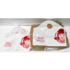 Image 2 : 1500+ PLASTIC WENDY'S BAGS & BOX SMALL PAPER BAGS