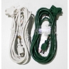 Image 1 : 2 NEW 20FT Y CONNECTOR EXTENSION CORDS 