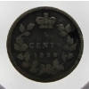 Image 1 : 1899 CANADIAN SILVER 5 CENT COIN