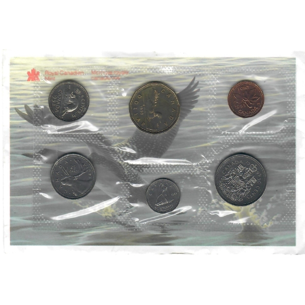 1993 CANADA PROOF MINT SEALED COIN SET