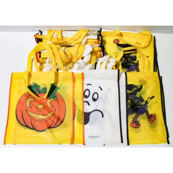 20 NEW HALLOWEEN TOTE / TREAT BAGS - PUMPKINS - GHOSTS