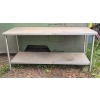 Image 1 : STAINLESS STEEL WORK BENCH 72" L X 30" W X 36" H