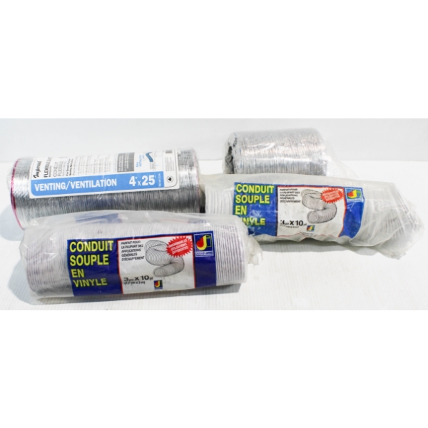 FLAT OF DRYER DUCTS 3INCH & 4 INCH