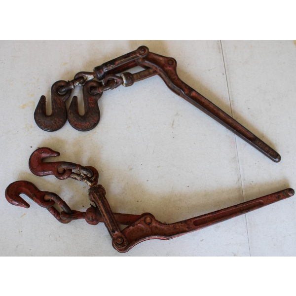 TWO 5400LB LOAD BINDERS - LEBUS 7-1 ETC.