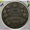 Image 1 : 1909 VG/F CANADA SILVER 50 CENT