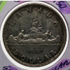 Image 1 : 1950 CANADIAN SILVER VOYAGUER DOLLAR