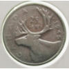 Image 1 : 1945 CANADA SILVER 25 CENT COIN