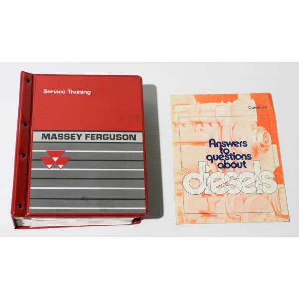 1993 MASSEY FERGUSON SERVICE TRAINING MANUAL 
