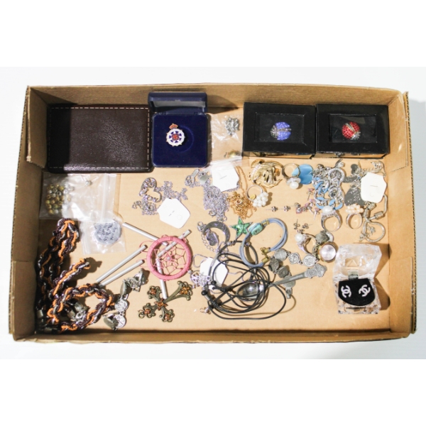 ESTATE JEWELRY W/ DAUGHTERS OF THE EMPIRE BIRKS PIN