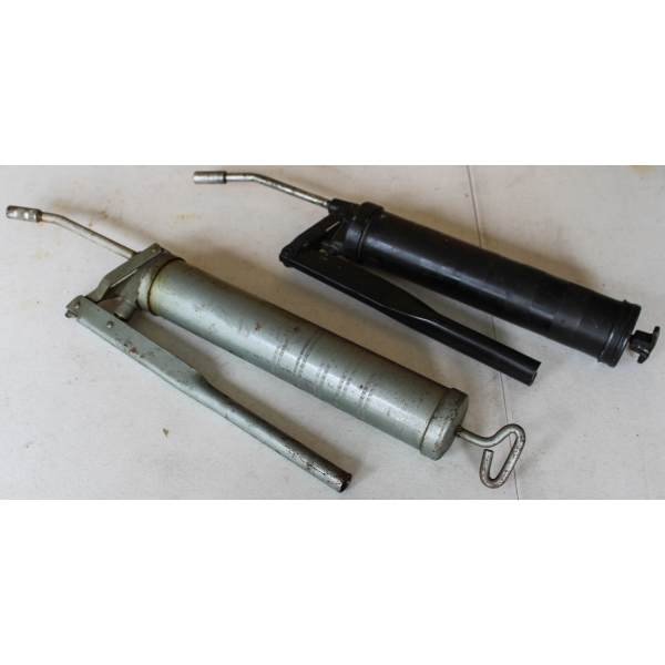TWO GREASE GUNS