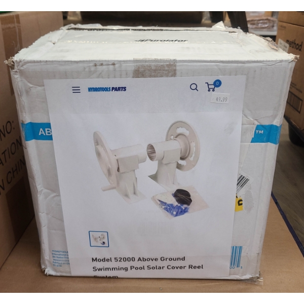 NEW HYDROTOOLS MODEL 52000 ABOVE GROUND SWIMMING POOL SOLAR COVER REEL 