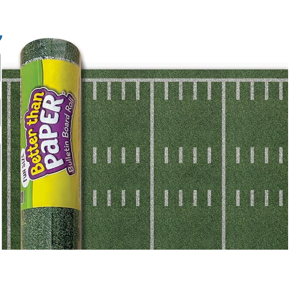 SPORTS FIELD FUN SIZE BETTER THAN PAPER BULLETIN BOARD ROLL