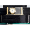 NEW BRASS DECO EXECUTIVE DESK CLOCK