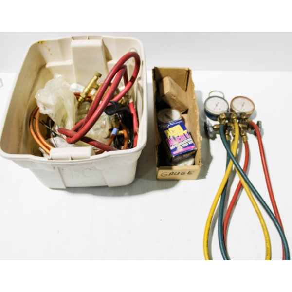 AC MANIFOLD GAUGES & PLUMBING SUPPLIES