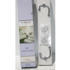 Image 1 : 24" NEW GATCO FINE BATHWARE DOUBLE TOWEL BAR CHROME FINISH