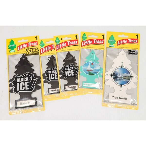5 NEW ASSORTED TRUCK AIR FRESHENERS