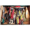 Image 1 : ASST. ESTATE TOOLS - SCREWDRIVERS - VINT. HAND DRILL ETC.