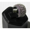 Image 2 : .925 SILVER LADIES RING W/ RHINESTONES