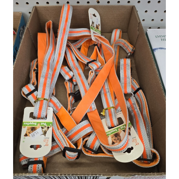 3 ADJUSTABLE PET HARNESSES