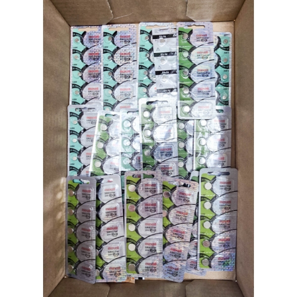 18 NEW PACKS OF WATCH BATTERIES