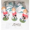 Image 1 : 3 SOCCER SHIN PADS - 10 BALL AIR FILLERS & 3 SOCCER ORNAMENTS