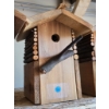Image 1 : LOG CABIN THEMED BIRD HOUSE