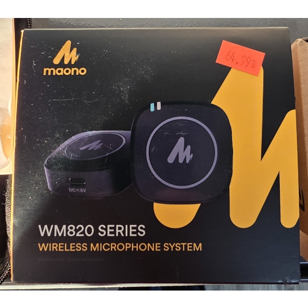 WM820 SERIES WIRELESS MICROPHONE SYSTEM