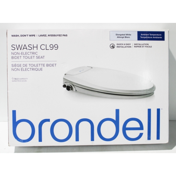 NEW SWASH CL99 NON-ELECTRIC BIDET TOILET SEAT 