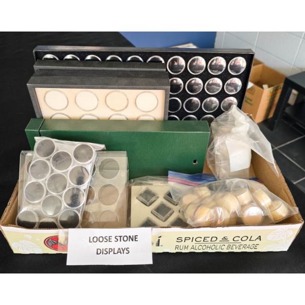 ASSORT. GEM STORAGE DISPLAY BOXES