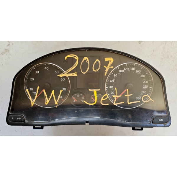 SALVAGE DASHBOARD FOR 2007 VW JETTA