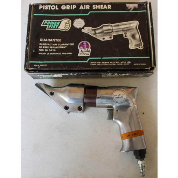 PNEUMATIC PISTOL GRIP AIR SHEAR