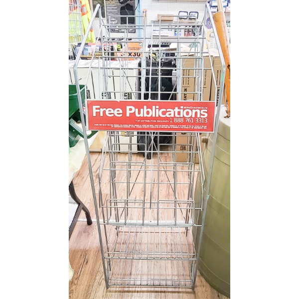 METAL DISPLAY STAND