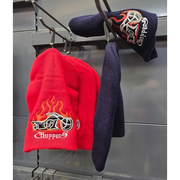 5 ASSORT. CHOPPERS TOQUES