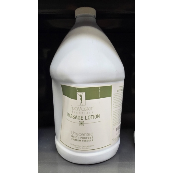 1 GALLON SPA MASTER UNSCENTED MASSAGE OIL