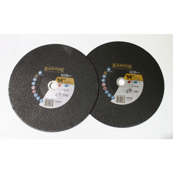 2 NEW 14" BLACKSTONE CUT-OFF WHEEL