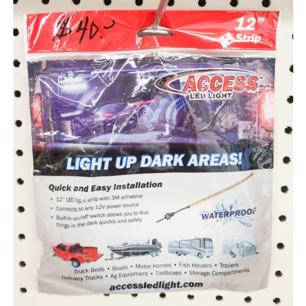 NEW 12 INCH LED LIGHT STRIP 12VOLT WATERPROOF