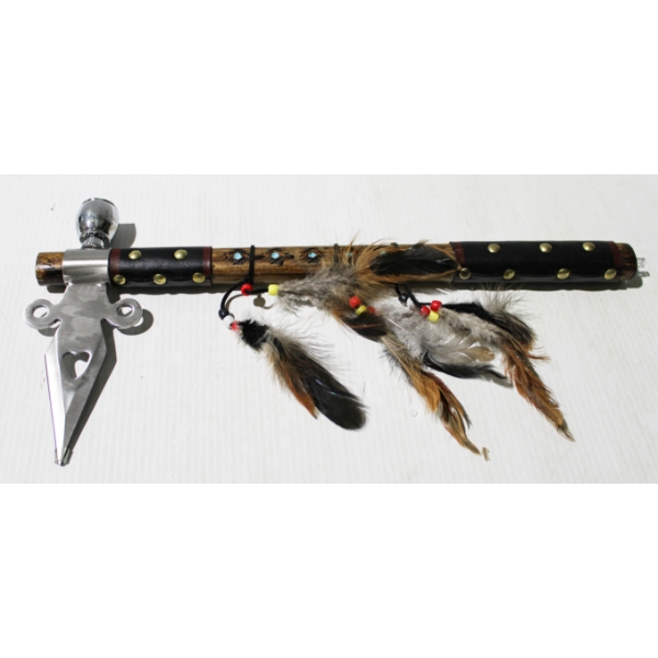 NATIVE AMERICAN PEACE PIPE TOMAHAWK