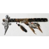 Image 1 : NATIVE AMERICAN PEACE PIPE TOMAHAWK