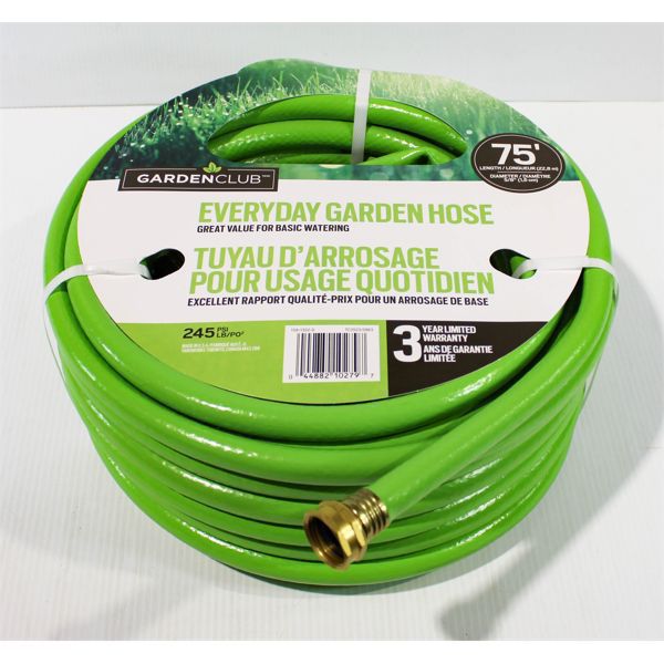 NEW GREENCLUB 75FT GARDEN HOSE